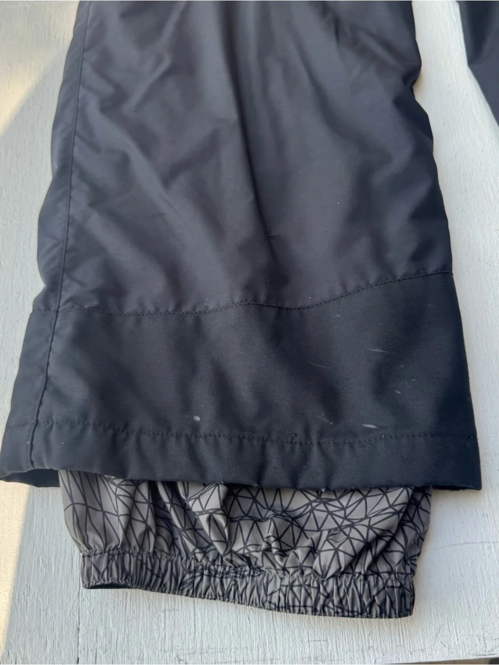 The North Face Pants Men's M HyVent Ski Snowboard Black Waterproof Insulated